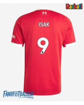 Liverpool Alexander Isak #9 Tricou Fotbal Replică 2025-26 Barbati Acasa